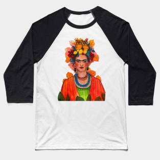 Frida and the owls Baseball T-Shirt